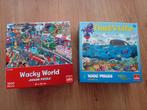 Twee legpuzzels Goliath van 1000 stukjes, Ophalen of Verzenden, 500 t/m 1500 stukjes, Zo goed als nieuw, Legpuzzel