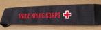 Rode Kruis patche embleem 12,5 x 2,5, Ophalen of Verzenden, Overige soorten, Nederland, Embleem of Badge