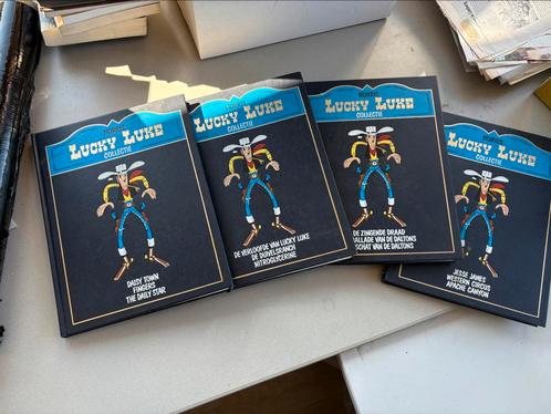Lucky luke, stripboeken, vintage, lezen, boek, kinderen, Boeken, Stripboeken, Gelezen, Meerdere stripboeken, Verzenden