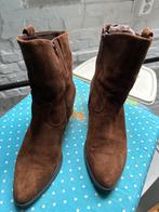 Gabor Suède Laarsjes Bruin/Cognac  Maat 40.5, Kleding | Dames, Schoenen, Ophalen of Verzenden, Zo goed als nieuw, Bruin, Lage of Enkellaarzen