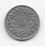 Zwitserland 5 rappen 1920 KM# 26, Postzegels en Munten, Munten | Europa | Niet-Euromunten, Losse munt, Overige landen, Verzenden