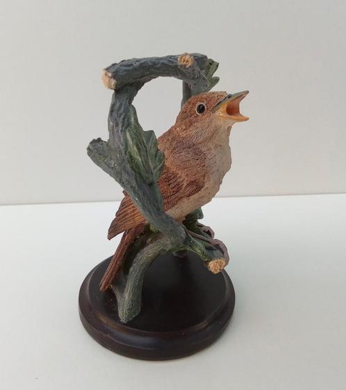 De Nachtegaal - Vogel Beeldje - Eaglemoss, Verzamelen, Dierenverzamelingen, Zo goed als nieuw, Beeldje of Figuurtje, Vogel, Ophalen of Verzenden