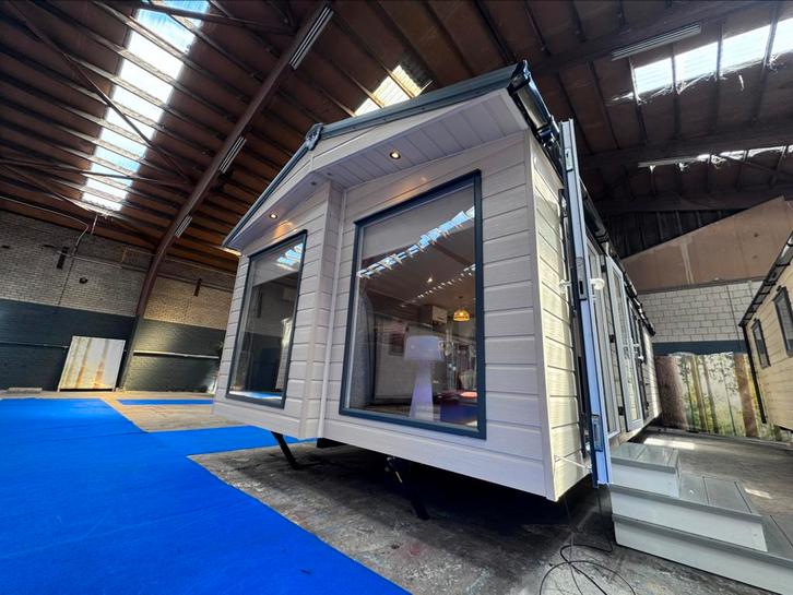 Chalet Nordik Jubilee 11m-4m, bij World Caravans&Chalets!, Caravans en Kamperen, Stacaravans, tot en met 4, Ophalen