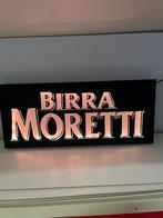 Birra moretti verlichting, Ophalen of Verzenden, Zo goed als nieuw, Reclamebord, Plaat of Schild, Overige merken