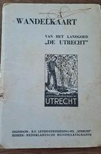 Wandelkaart Landgoed De Utrecht  zeer oud., Boeken, Atlassen en Landkaarten, Nederland, Gelezen, 2000 tot heden, Landkaart