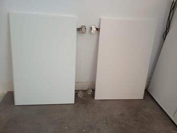 Ikea kastdeur voor Platsa kast 60 x 40 cm 2 stuks wit beschikbaar voor biedingen