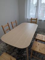 VOXLÖV Eettafel, licht bamboe 180x90 cm IVAR
Eetkamerstoel 6, Huis en Inrichting, Ophalen, Zo goed als nieuw