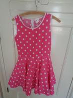 Polka Dots jurkje met lichte petticoat:mt 140, Kinderen en Baby's, Meisje, Ophalen of Verzenden, Zo goed als nieuw, Jurk of Rok