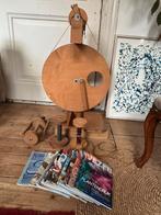 Louët spinnewiel, Ophalen, Gebruikt, Spinnewiel