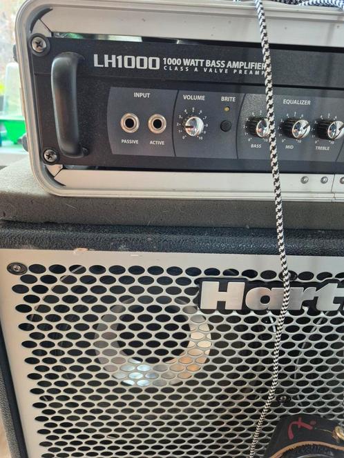 LH1000 1KW Hartke basversterker, Muziek en Instrumenten, Versterkers | Bas en Gitaar, Gebruikt, 100 watt of meer, Ophalen