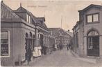 Hansweert 1918 Dorpstraat winkel en mensen, Verzenden, Voor 1920, Gelopen, Zeeland