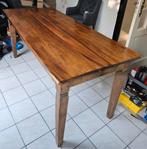 Gratis Houten Tafel - Klustafel of Opknapper, Huis en Inrichting, Tafels | Eettafels, Ophalen, Gebruikt, 50 tot 100 cm, 150 tot 200 cm