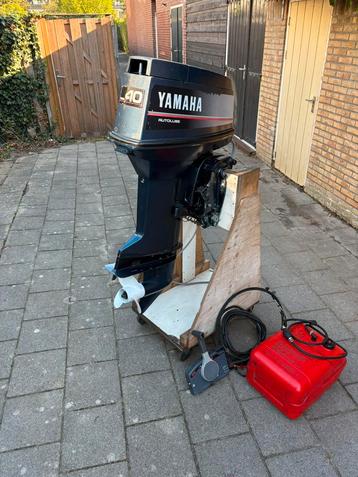 Yamaha 40 pk autolube langstaart boot buitenboordmotor. beschikbaar voor biedingen