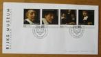 FDC kunstwerk De staalmeesters, Rembrandt, Postzegels en Munten, Postzegels | Thematische zegels, Verzenden, Gestempeld, Overige thema's