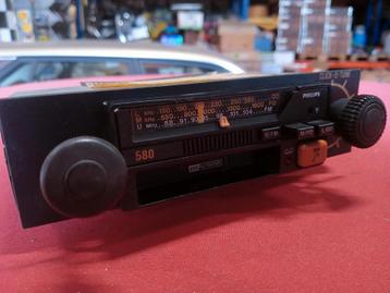 Philips 580  FM radio cassette oldtimer beschikbaar voor biedingen