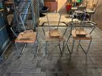 3 vintage Gispen stoelen, Huis en Inrichting, Ophalen, Gebruikt, ?, Vintage Gispen