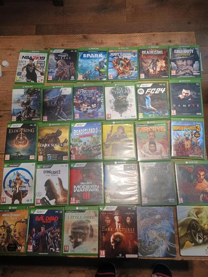 Divz Xbox games Forza, Mortal Kombat, Cod, fc, Elden ring, Spelcomputers en Games, Games | Overige, Zo goed als nieuw, 1 speler