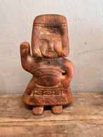Pre columbiaans beeld terracotta Mexico Zuid Amerika, Ophalen of Verzenden, Zo goed als nieuw
