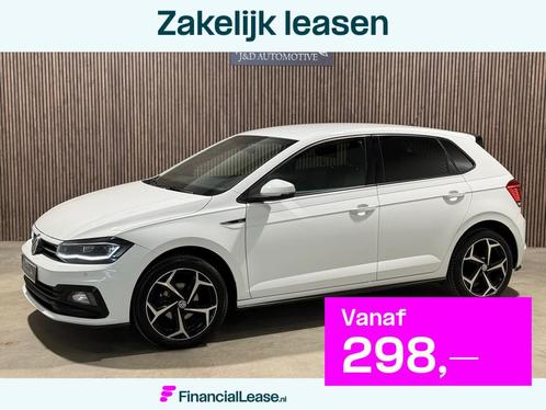 Volkswagen Polo 1.0 TSI R-Line 2019 LED CRUISE CAR-PLAY BLUE, Auto's, Volkswagen, Bedrijf, Lease, Financial lease, Polo, ABS, Adaptive Cruise Control