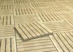 Geimpregneerde TUINTEGELS 50x50cm houten tegels!, Tuin en Terras, Nieuw, Ophalen of Verzenden, Hardhout, Planken
