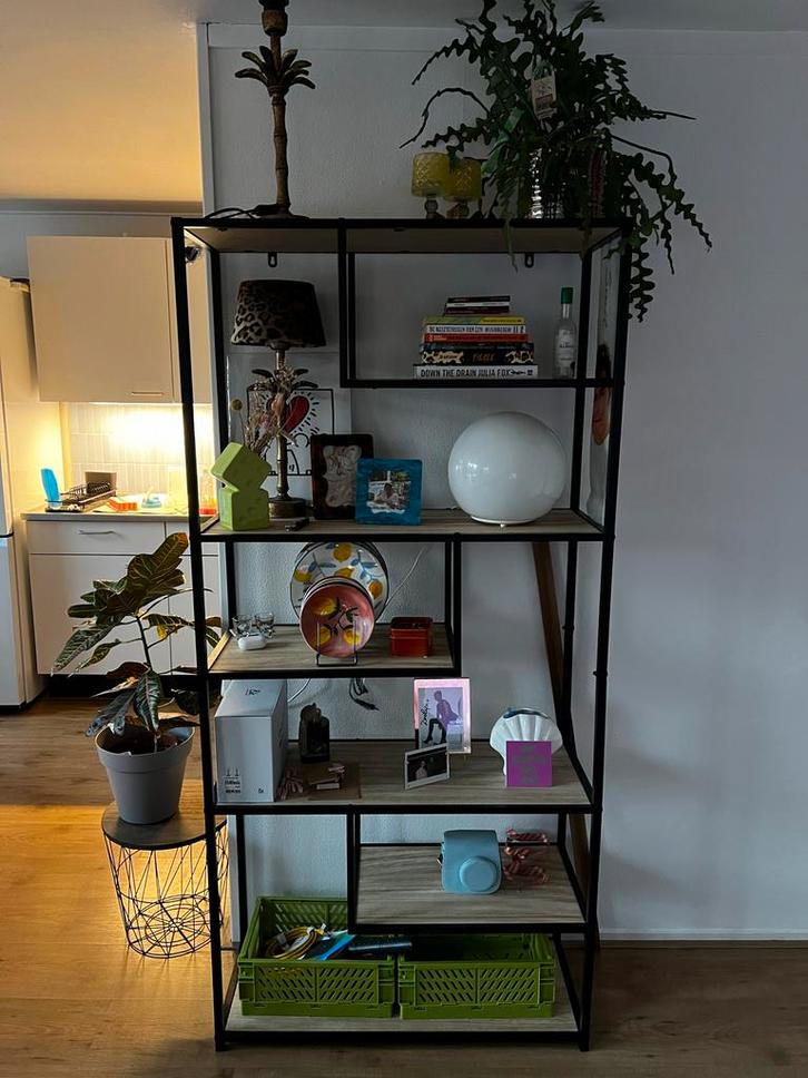 Open Stellingkast, Huis en Inrichting, Kasten | Boekenkasten, Gebruikt, 100 tot 150 cm, 150 tot 200 cm, 25 tot 50 cm, Met plank(en)