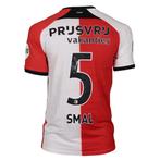 MATCHWORNSHIRT Gijs Smal FEYENOORD nr 5, Ophalen of Verzenden, Zo goed als nieuw, Feyenoord, Shirt
