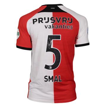 MATCHWORNSHIRT Gijs Smal FEYENOORD nr 5 beschikbaar voor biedingen
