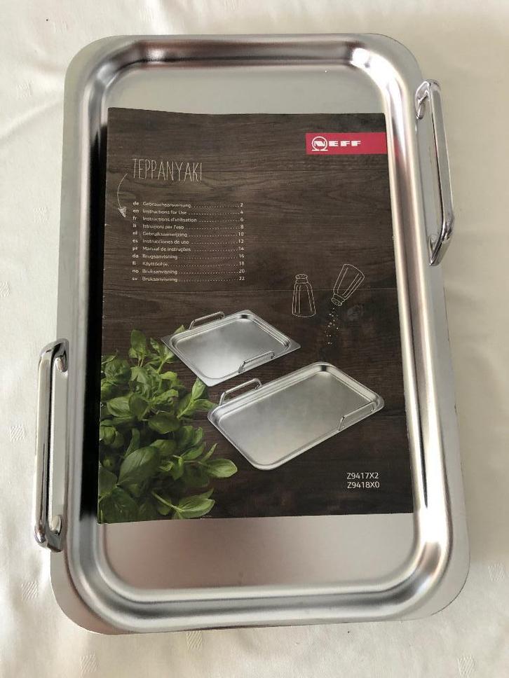 NEFF TEPPANYAKI PLAAT, Witgoed en Apparatuur, Grillplaten, Nieuw, Vaatwasmachinebestendig, Verzenden