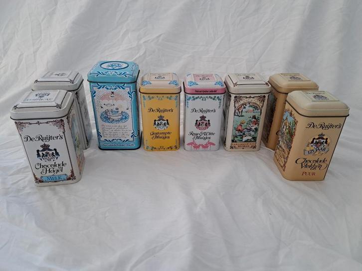 De Ruijter Blikjes - Vintage Serie, Verzamelen, Blikken, Ophalen of Verzenden