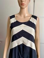 H409 Skunkfunk maat 38=M jurk jurkje zwart/gebroken-wit, Kleding | Dames, Jurken, Maat 38/40 (M), Skunkfunk, Wit, Ophalen of Verzenden