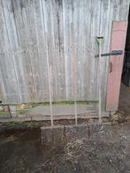 2x mestvork metaal, Tuin en Terras, Hand-tuingereedschap, Ophalen, Gebruikt, Overige soorten, Onbekend