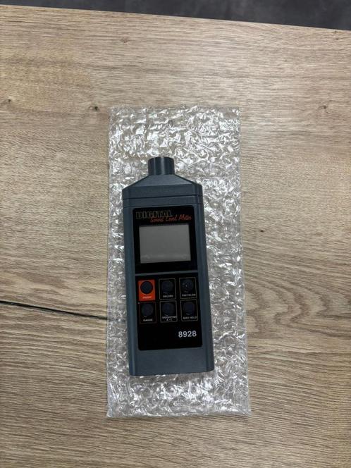 Digital Sound Level meter 8928, Doe-het-zelf en Verbouw, Meetapparatuur, Zo goed als nieuw, Geluid, Ophalen of Verzenden