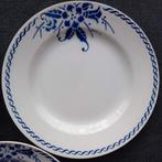 Boch La Louviere bell flower (klokjesbloem) ontbijtborden 6x, Antiek en Kunst, Antiek | Servies los, Ophalen