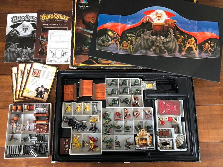 Heroquest - bordspel, Hobby en Vrije tijd, Gezelschapsspellen | Bordspellen, Zo goed als nieuw, Ophalen of Verzenden