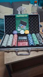 Pokerset 300 chips met Pokerstars kaarten, Vijf spelers of meer, Ophalen of Verzenden, Zo goed als nieuw, Pokerstars