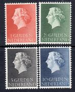 Nvph 637-640Juliana zegels 1954 postfris, Postzegels en Munten, Ophalen of Verzenden, Na 1940, Postfris