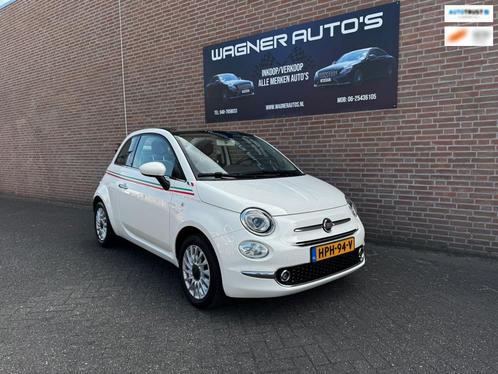 Fiat 500 C 1.2 Lounge Cabrio Cruise control Airco PDC, Auto's, Fiat, Bedrijf, Te koop, 500C, ABS, Airbags, Airconditioning, Centrale vergrendeling