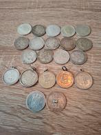 Klein beleggerslot zilveren halve Guldens vnl. Wilhelmina., Postzegels en Munten, Munten | Nederland, ½ gulden, Setje, Zilver