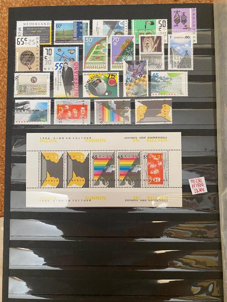 Nederland 1986 postzegels postfris compleet, Postzegels en Munten, Postzegels | Nederland, Postfris, Na 1940, Verzenden