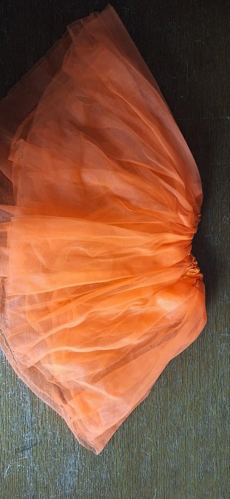 Oranje Tule Rok - Carnaval, Ophalen, Zo goed als nieuw, Meisje