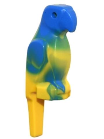 Lego Pirates Dieren 3x Vogel / Papegaai Geel / Blauw 27063pb beschikbaar voor biedingen