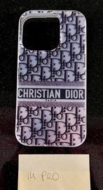 iPhone 14 Pro hoesje Christian Dior zilver - zwart - doorz, Telecommunicatie, Mobiele telefoons | Hoesjes en Frontjes | Apple iPhone