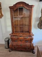 WortelnotenVitrinekast,dressoir,eethoek salontafel, miniset, Ophalen, Zo goed als nieuw, 25 tot 50 cm, Minder dan 100 cm