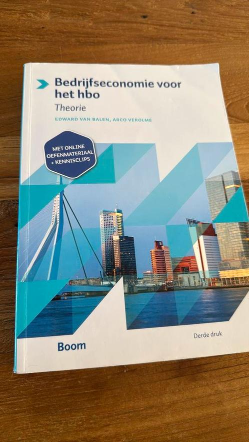 Edward van Balen - Bedrijfseconomie voor het hbo, Boeken, Economie, Management en Marketing, Zo goed als nieuw, Management, Ophalen of Verzenden