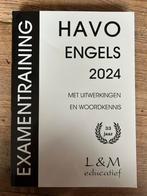 Examentrainer - Havo Engels 2024 - ZGAN - 9789054894476, Engels, HAVO, Ophalen of Verzenden, Zo goed als nieuw