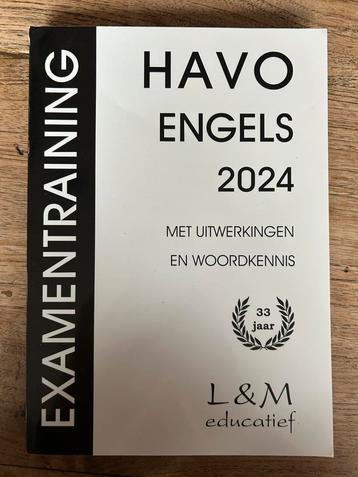 Examentrainer - Havo Engels 2024 - ZGAN - 9789054894476 beschikbaar voor biedingen