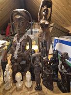 Afrikaanse, Afrika en Chinees antiek houten beelden, Antiek en Kunst, Kunst | Beelden en Houtsnijwerken, Ophalen of Verzenden