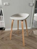 Hay AAS32 gestoffeerd grijs pastel green, Huis en Inrichting, Barkrukken, Ophalen, Met voetsteun, 60 tot 90 cm, Zo goed als nieuw