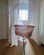 Vintage rotan baby wieg, Kinderen en Baby's, Babywiegjes en Ledikanten, Ophalen, Gebruikt, Wieg
