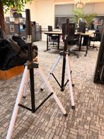 2 x Speaker Statief - Max. 180cm Hoogte, Ophalen, Jvds, Instrumentstandaard, Speaker